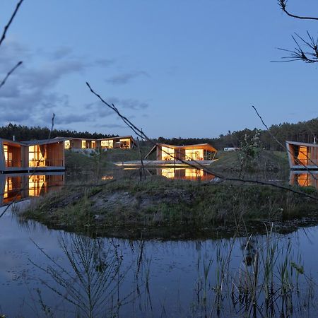 Les Echasses Golf & Surf Eco Lodge Saubion Exteriör bild
