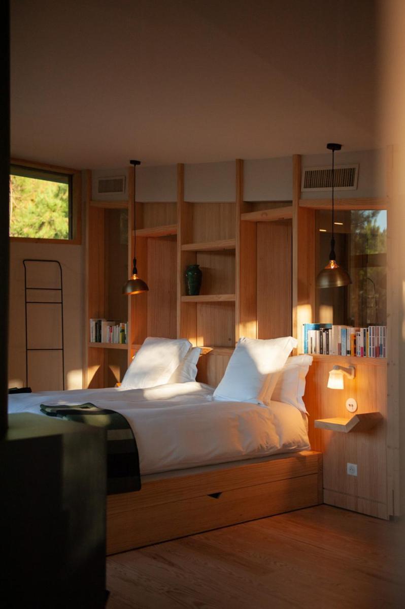 Les Echasses Golf & Surf Eco Lodge Saubion Exteriör bild