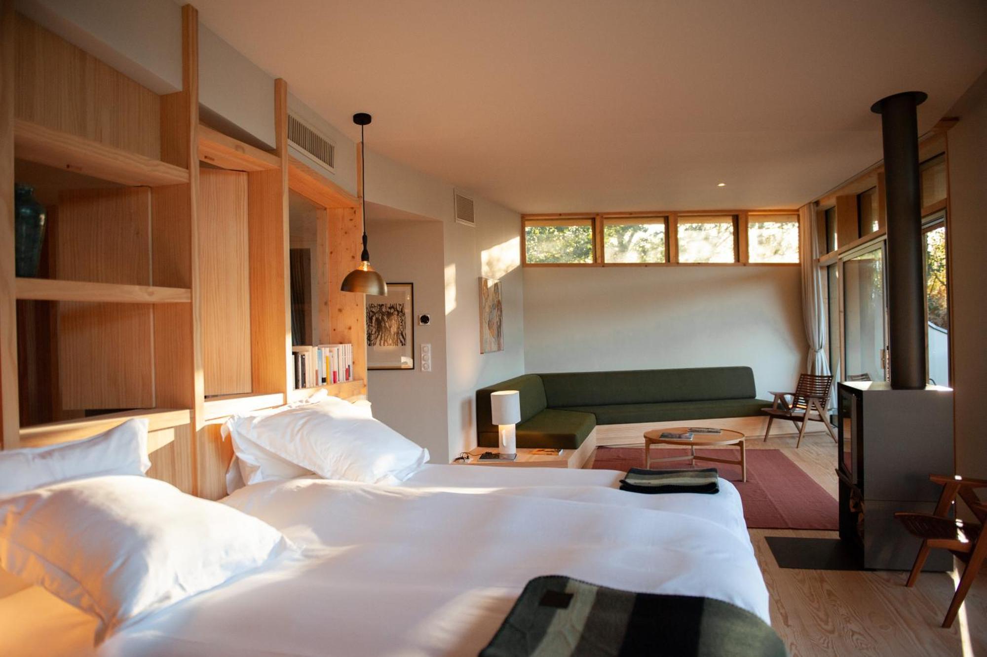 Les Echasses Golf & Surf Eco Lodge Saubion Exteriör bild