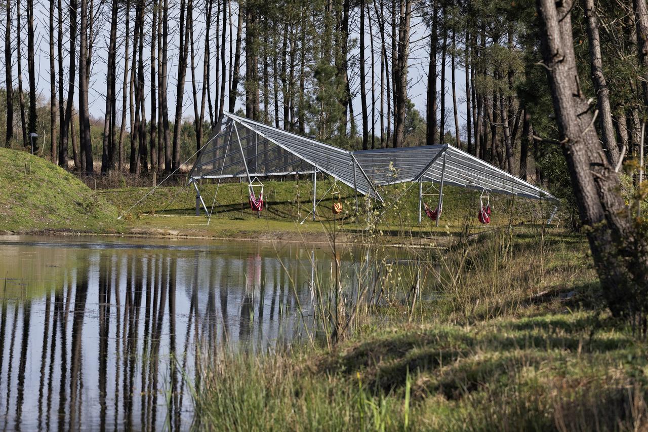 Les Echasses Golf & Surf Eco Lodge Saubion Exteriör bild