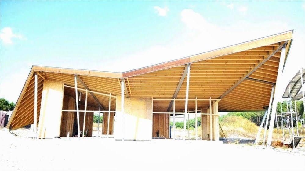 Les Echasses Golf & Surf Eco Lodge Saubion Exteriör bild