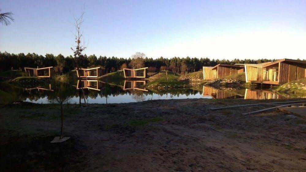 Les Echasses Golf & Surf Eco Lodge Saubion Exteriör bild