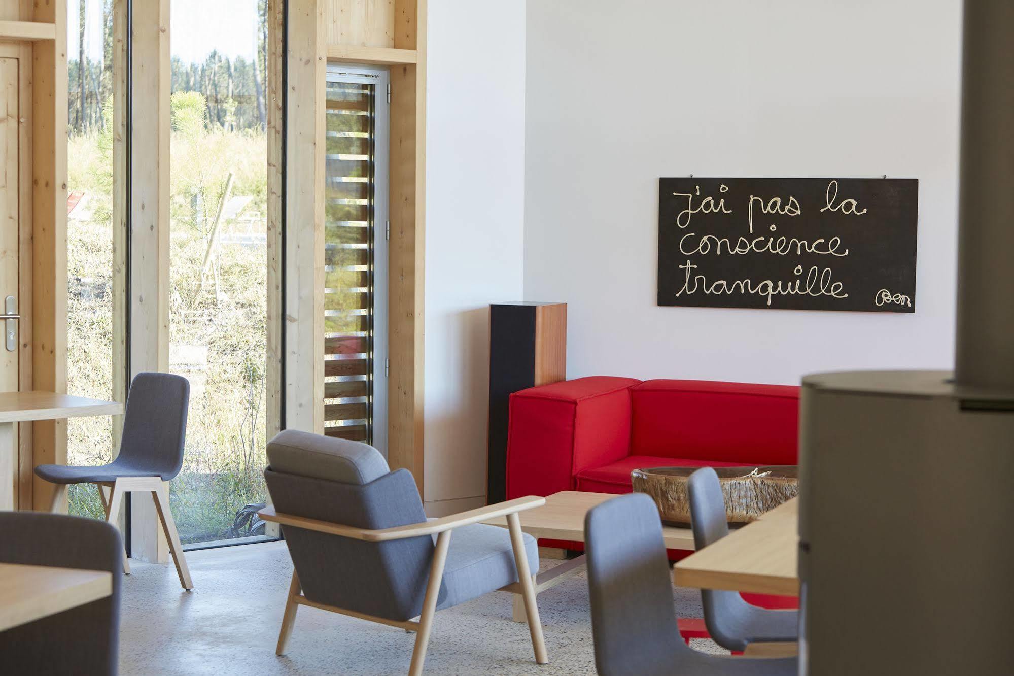 Les Echasses Golf & Surf Eco Lodge Saubion Exteriör bild